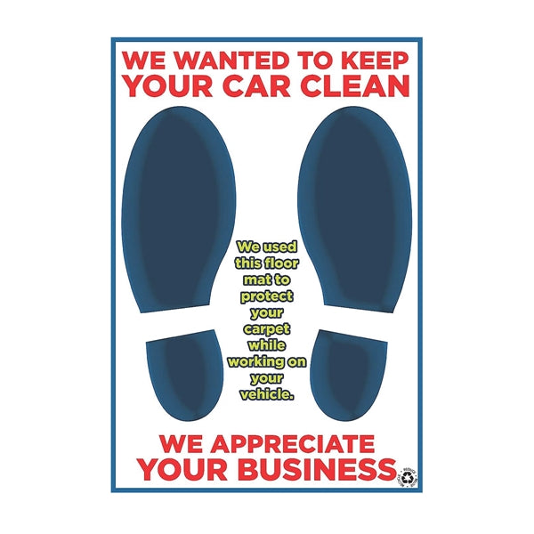 Disposable Paper Car Floor Mats