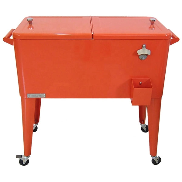 Vintage Rolling Ice Cooler