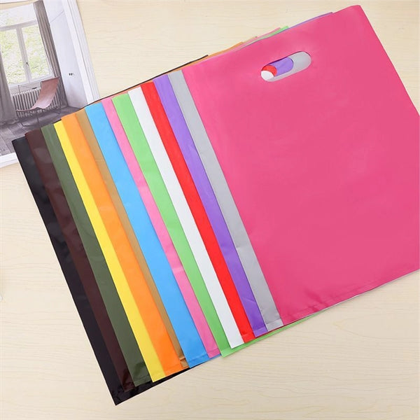 Handle Die Cut Plastic Bags