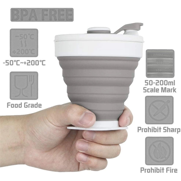 350ML Foldable Silicone Cup