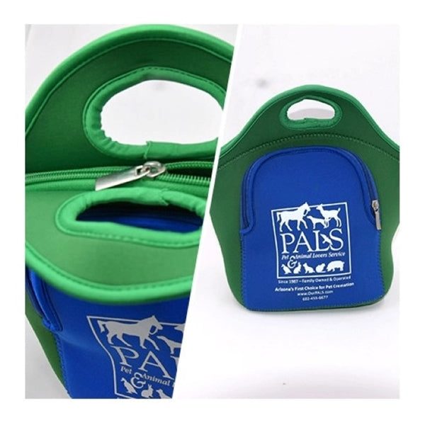 Neoprene Lunch Tote With Side Pocket