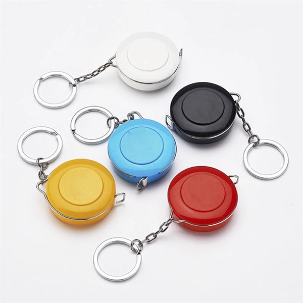 60" Round Tape Measure With Key Ring