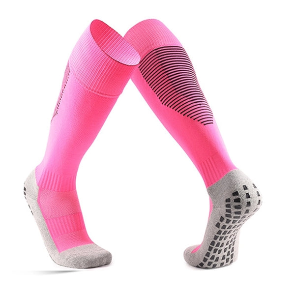 Non Slip Athletic Cotton Crew Sock