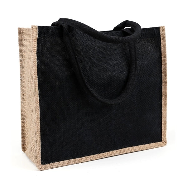 Jute Burlap Tote Shopping Grocery Bag