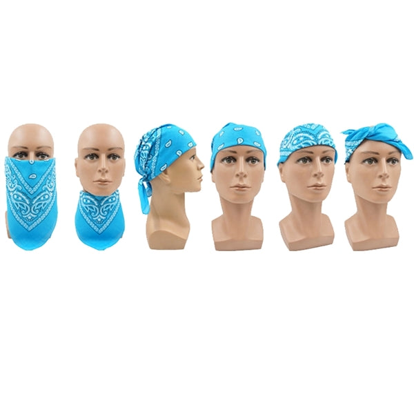 100% Cotton Solid Color Premium Bandanna