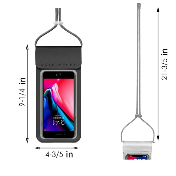 Outdoor waterproof mobile phone bag