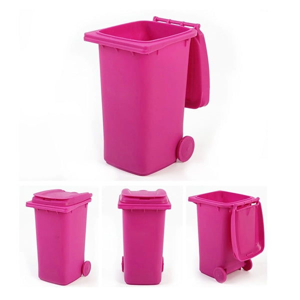 Desktop Trash Can Pen Holder