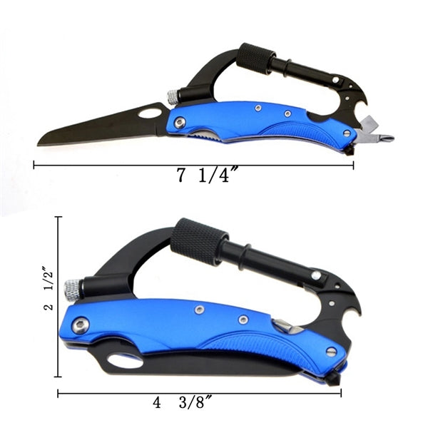 Multifunctional carabiner camping supplies