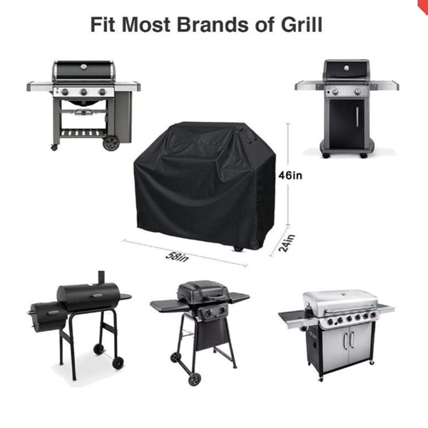 58-inch Waterproof Heavy Duty Gas BBQ Grill Cover