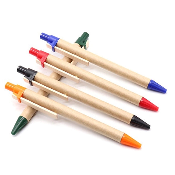 Kraft Paper Ball Point Pen
