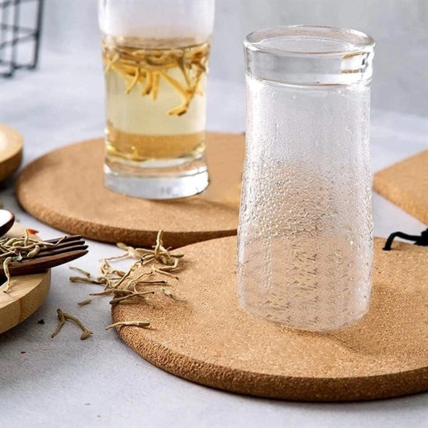 DIY Cork Drink Coasters