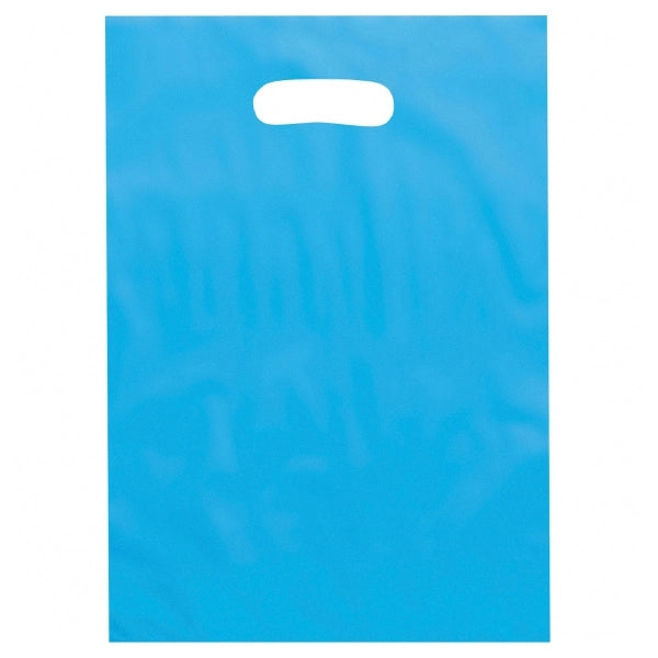 9.5" x 14" Die Cut Frosted Plastic Bags