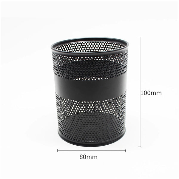 Metal Mesh Pen Holder Desk Organizer