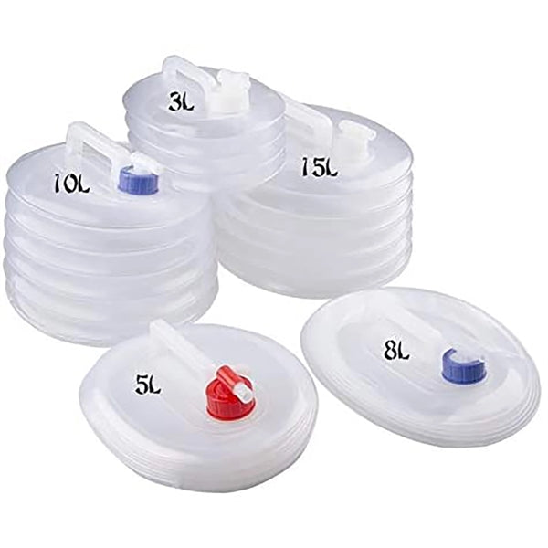 Telescopic folding portable PE bucket kettle 3L ,100 oz