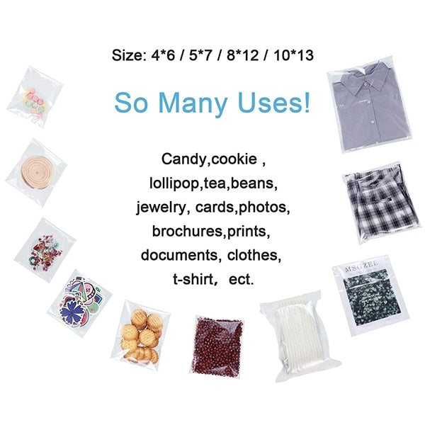 Self Adhesive Seal Poly Bags
