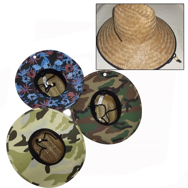 Straw Lifeguard Hat