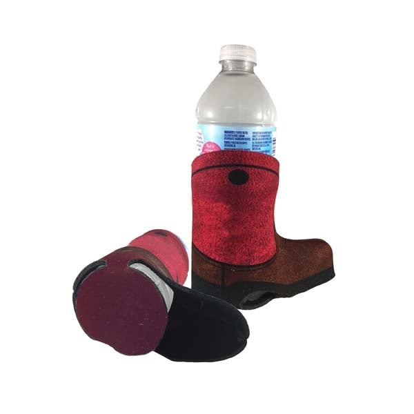 Full Color Boot Can Cooler