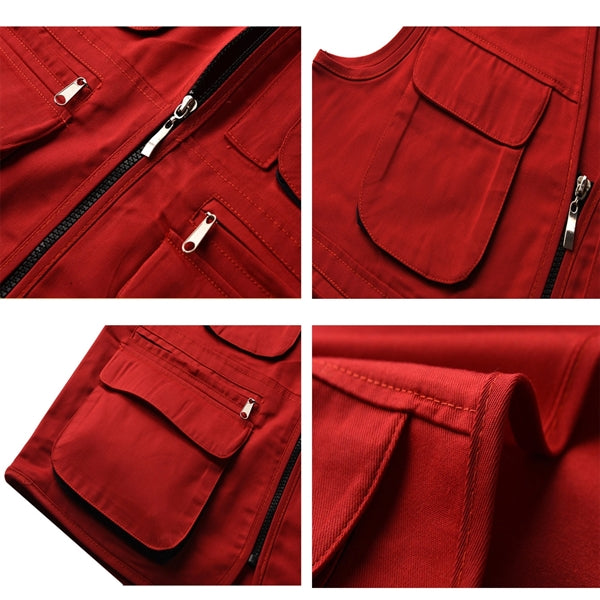 Multi-pockets Work Vest