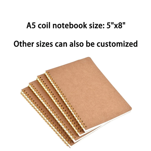 Eco-Inspired Spiral Notebook & Pen
