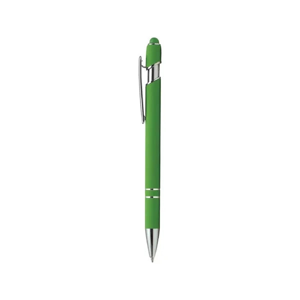 Ellipse Softy Brights w/Stylus - Laser Engraved - Metal Pen
