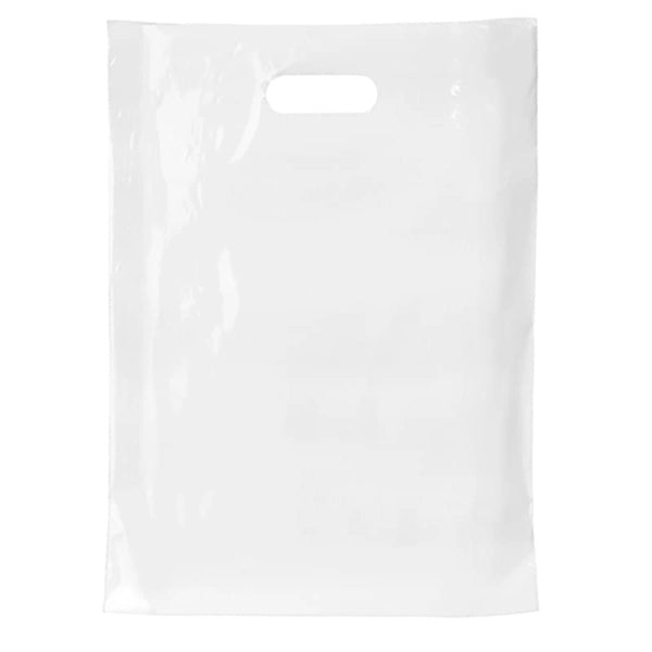 12 x 16.5 x 3 Full Color Die Cut Plastic Bag