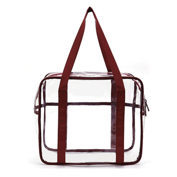 PVC Clear Tote Bag With Zipper