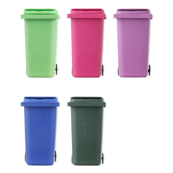 Trash Can Shaped Pen Holder