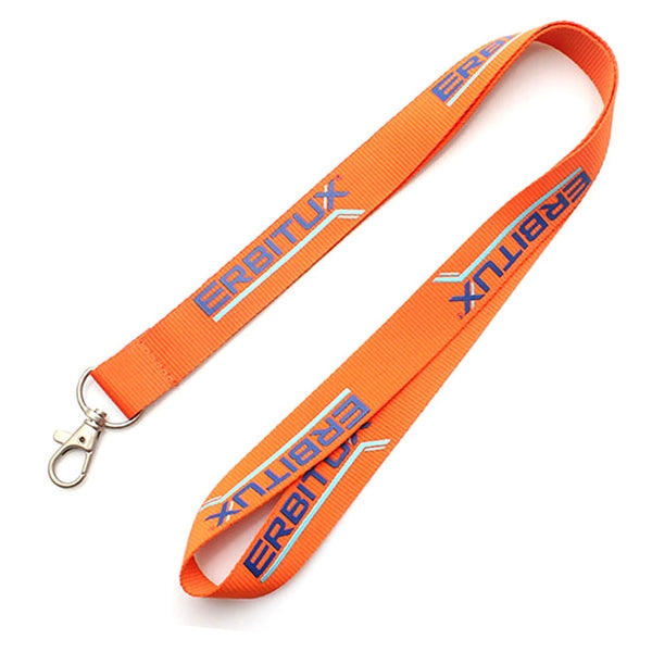 3/4" Silkscreen Custom Polyester Lanyards
