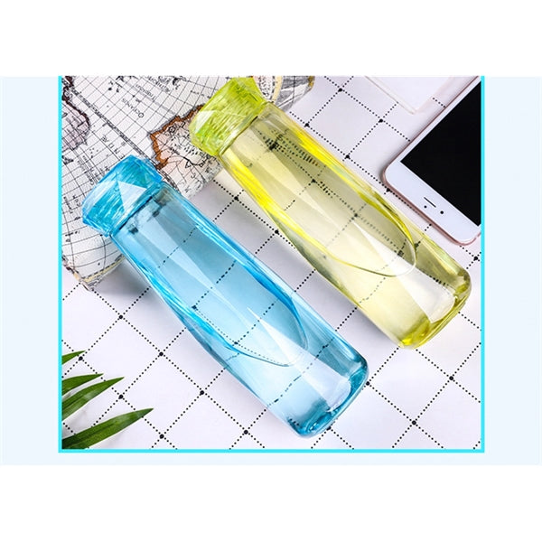 16 oz crystal diamond cup colorful glass