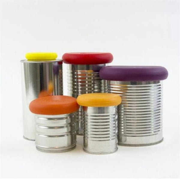 Set of 4 Silicone Food Savers