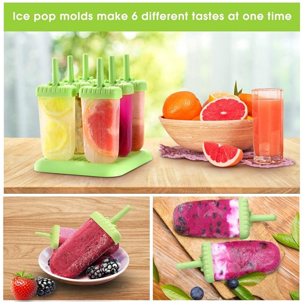 DIY Popsicle Molds Ice Cream Maker Set