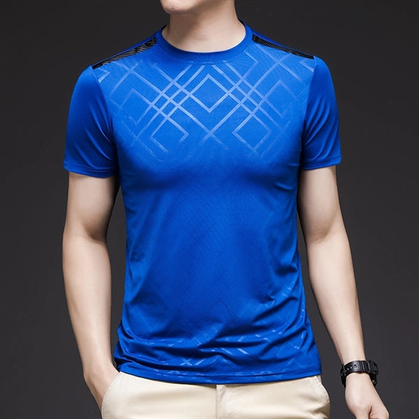 Men's Speed Dry Ice Breathable Running Fitness T-Shirt