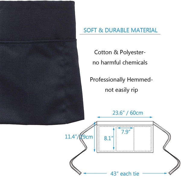 3 Pocket Waist Apron