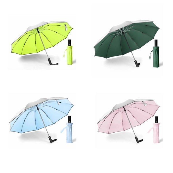 Automatic Reversed Umbrella With Reflective Stripe