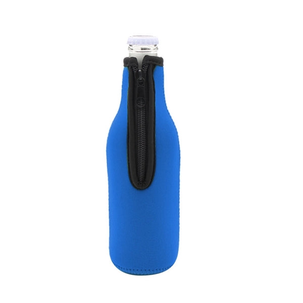Neoprene Zipper Bottle Coolers Sleeves