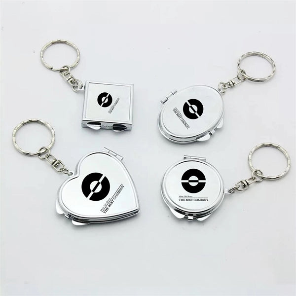 Pocket Mirror Key Ring