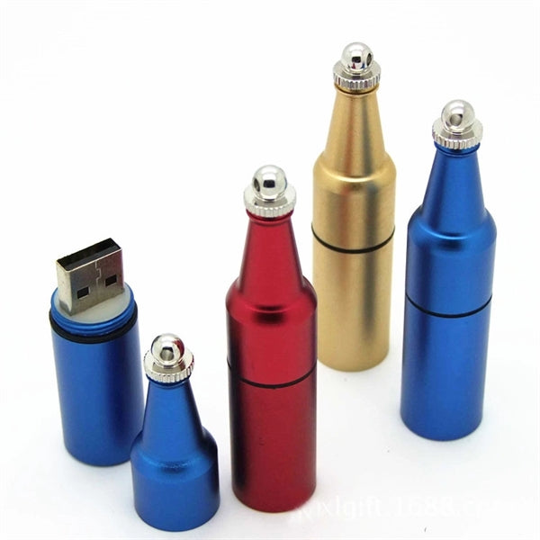 Wine Bottle USB Flash Drives 4GB