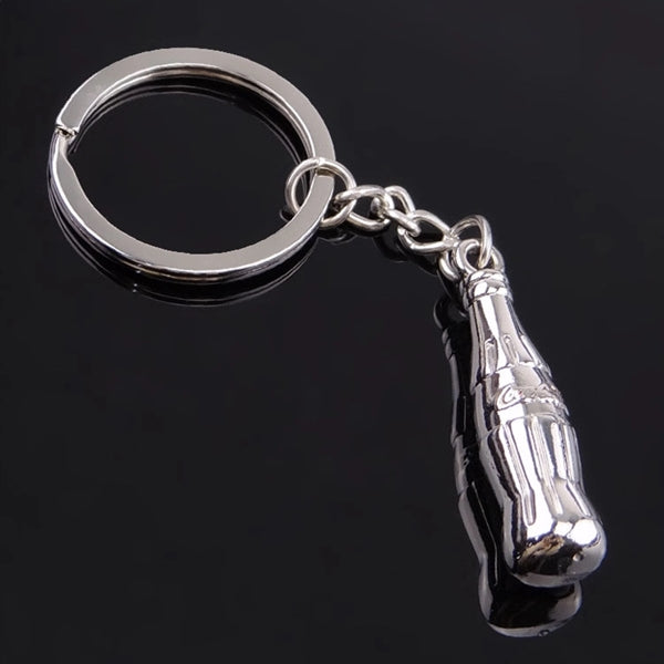 Coca Cola bottle keychain