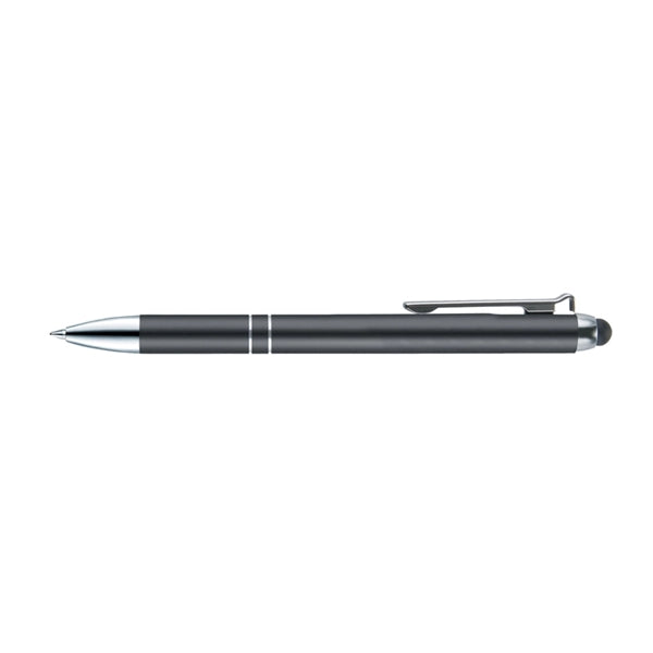 2-in-1 Retractable Stylus Metal Pen