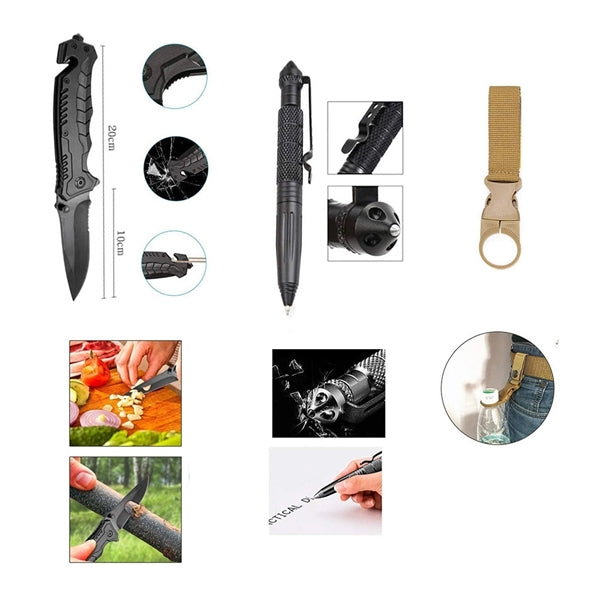 Wilderness Tactical Survival Kit 11 in 1