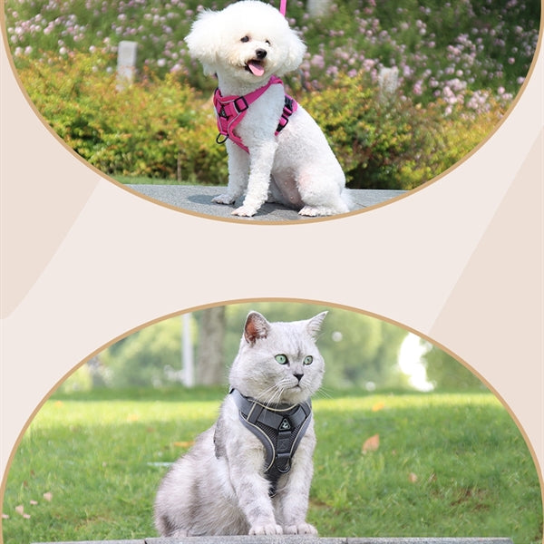 Adjustable Reflective Small Dogs Vest Harness