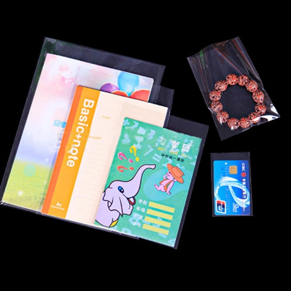 Printed Cello Bags with Silver Metallic Twist Ties