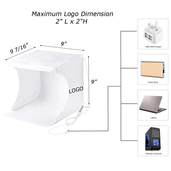 Mini Portable LED Studio Photo Box