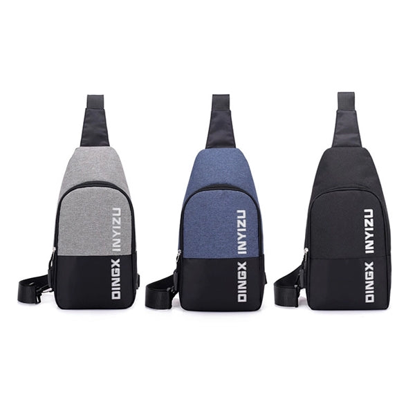 Sling Bag with USB Cable
