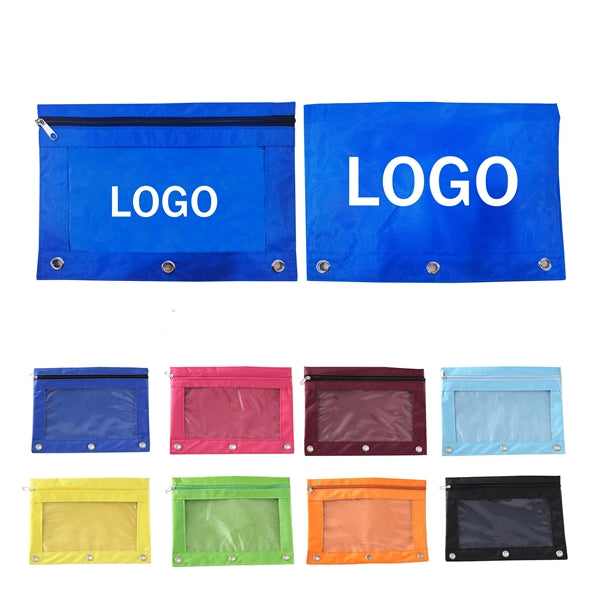 Zippered Pencil Pouch With Window
