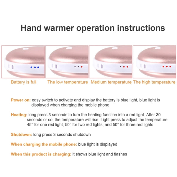 4-in-1 Hand Warmers Massage Power Bank