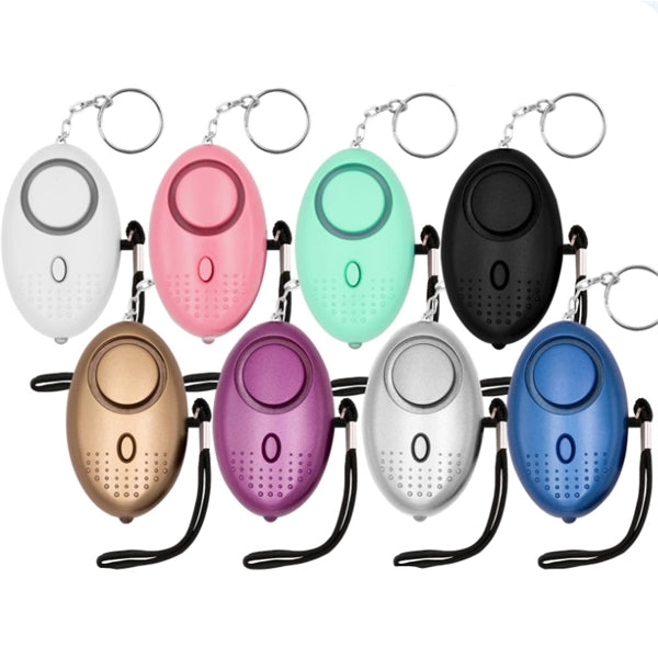 Personal Security Alarm Keychain with LED Lights