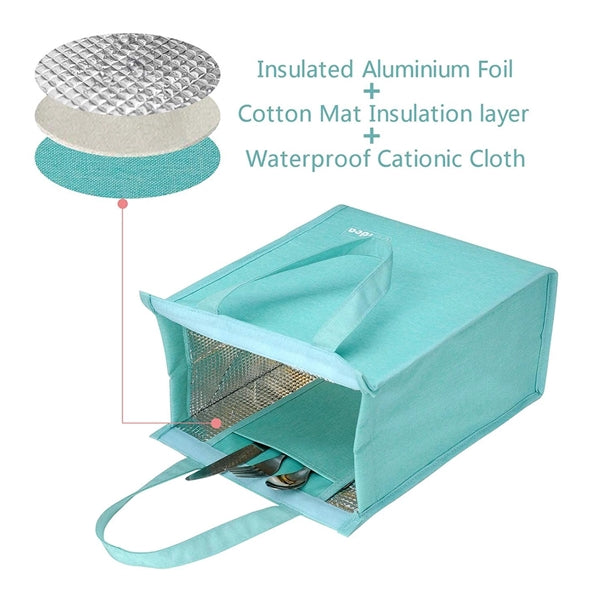 Waterproof Insulated Lunch Bag Tote