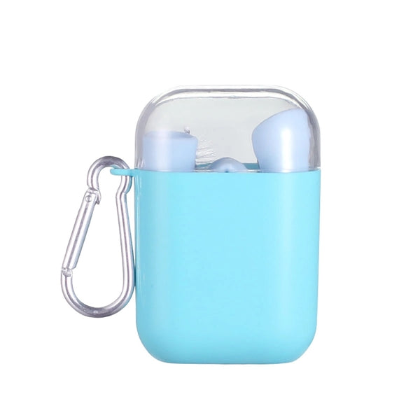Collapsible Silicone Straw with Case and Cleaning Brush
