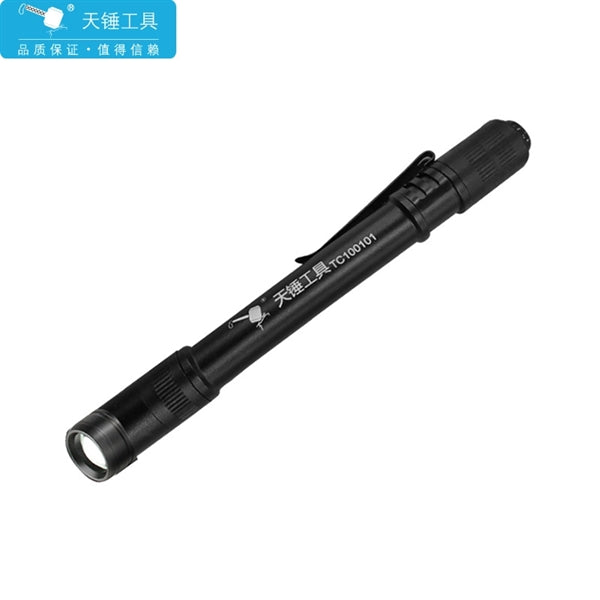 Portable LED light pen type small flashlight